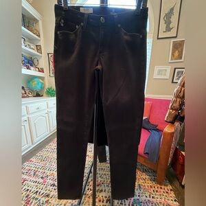 AG Adriano Goldschmied Black The Stilt Cigarette Leg